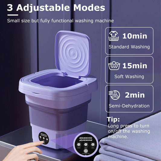 Foldable Mini Washing Machine for Home