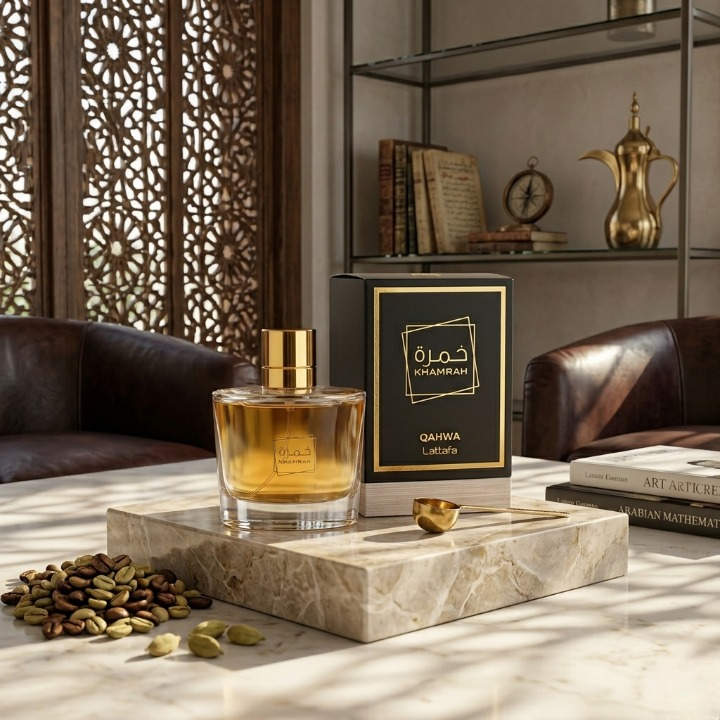 Original Lattafa Khamrah Qahwa 100ml Long Lasting Arabian Perfume