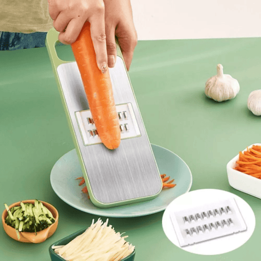 Kitchen Vegetable Slicer with Stainless Steel Blades