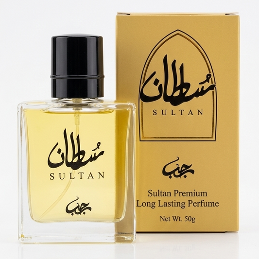 Sultan Eau De Parfum 50g premium perfume gift packaging