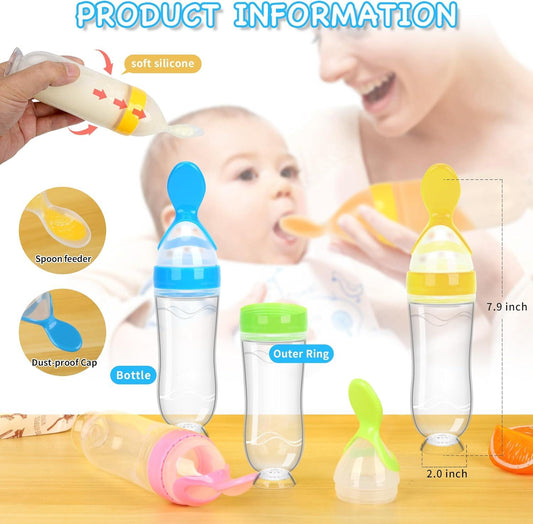 baby feeding bottle spoon set for infant feeding