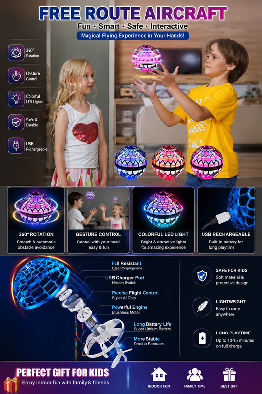 Flying Spinner Orb Ball – Magic Boomerang Flying Fidget Toy