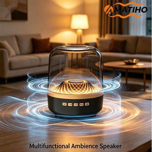 wireless Bluetooth speaker with ambient night light