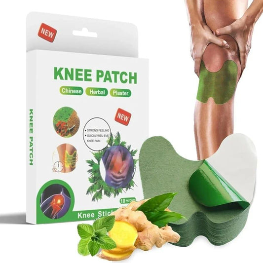 Herbal Knee Patch Pack of 10 for Joint and Muscle Comfort