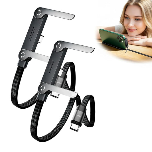 universal flexible phone holder with adjustable mounting clamp