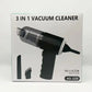 3-in-1 vacuum air duster cleaner for home and car cleaning