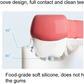 360 degree u-shaped silicone toothbrush for kids