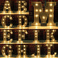 Decorative LED Letter Sign for Bedroom