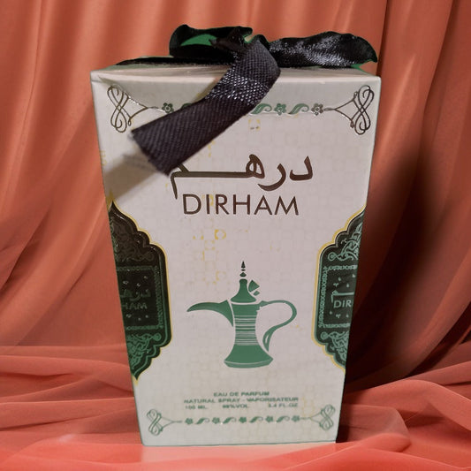 Dirham Eau De Parfum 100ML long lasting Arabic perfume for men and women with citrus floral musk and woody fragrance