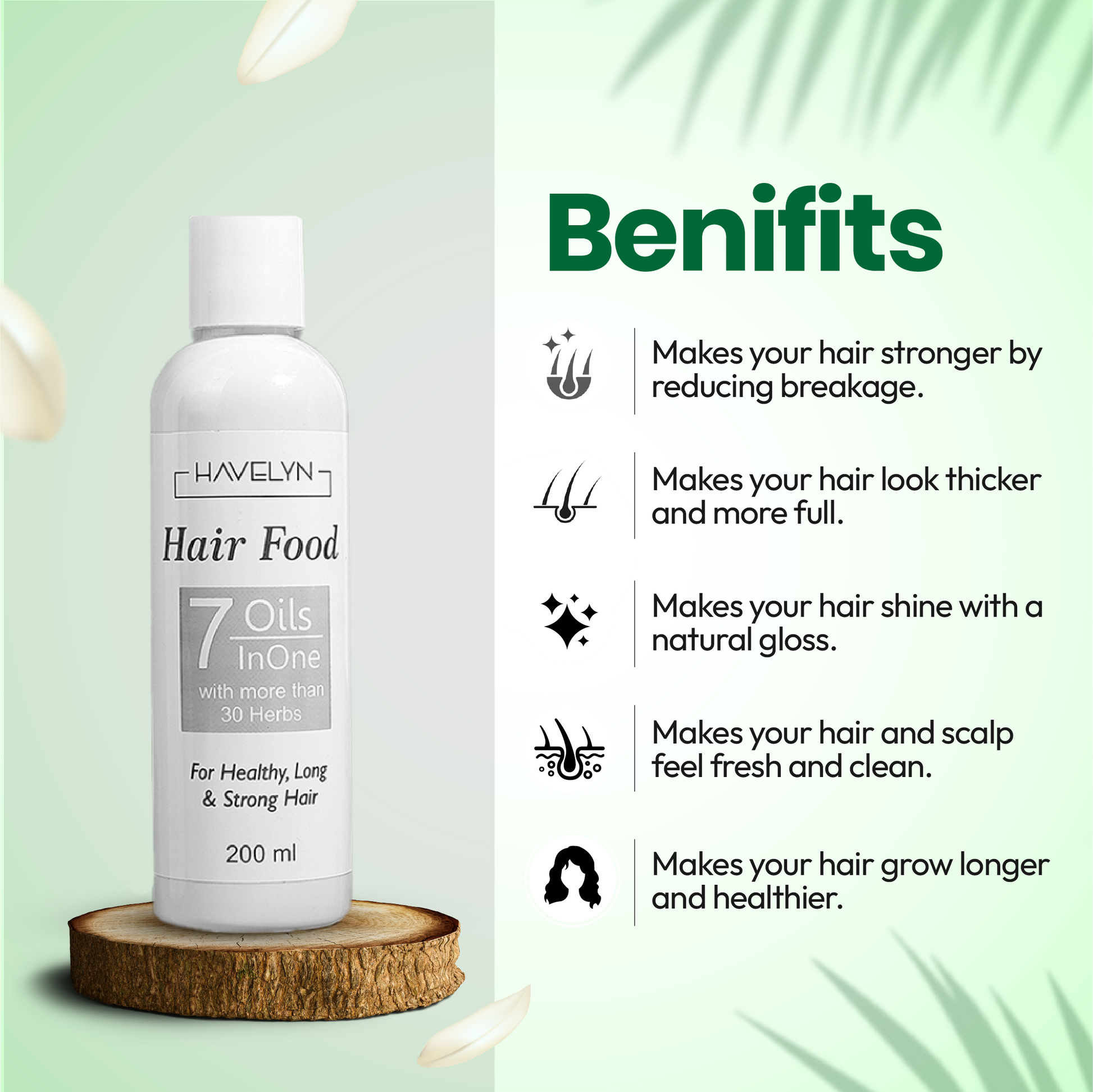 Hair Growth Oil Formula enriched with nourishing ingredients for all hair types