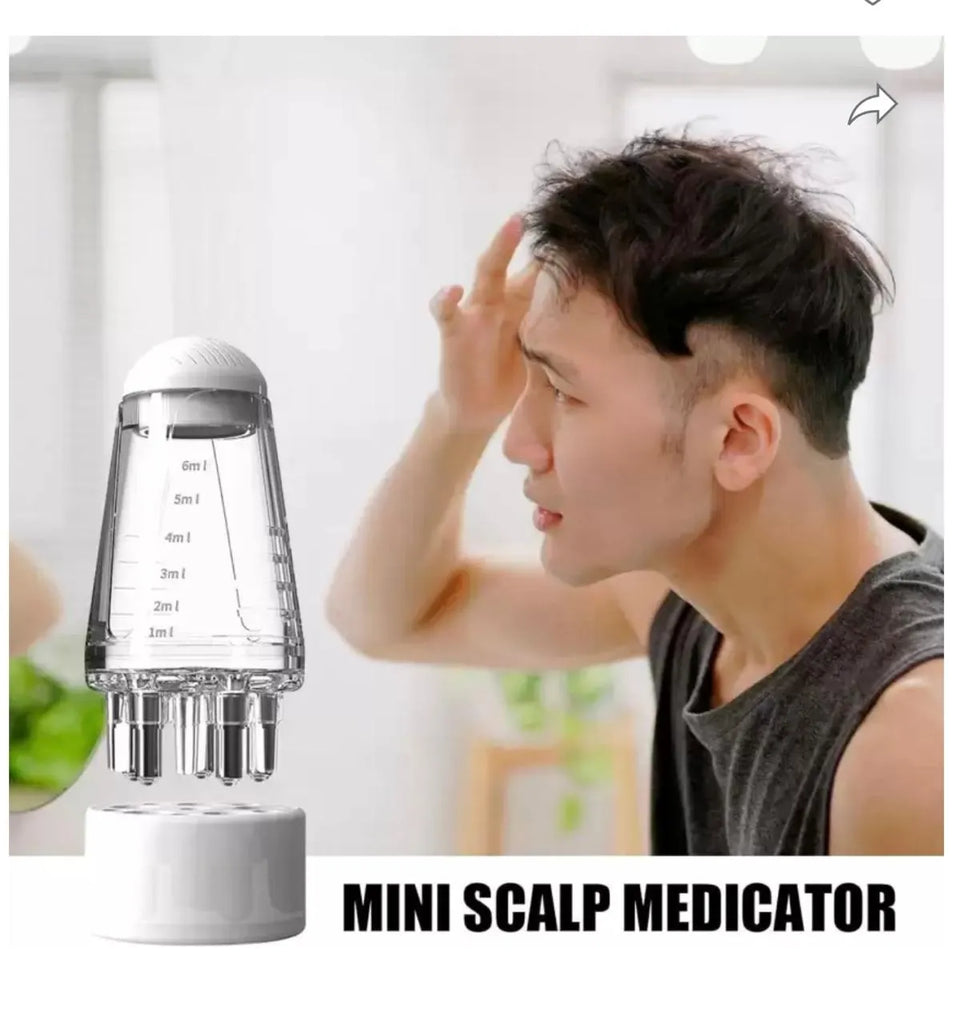 Hair Oil Dispenser Comb for Precise Scalp Treatment