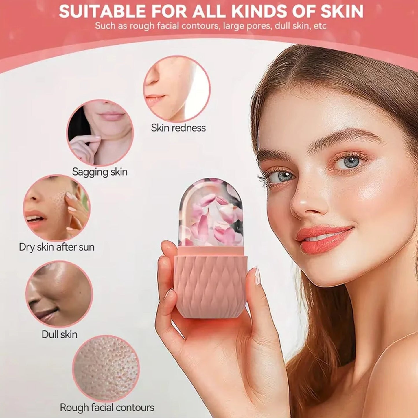 Reusable Ice Face Roller for Skincare