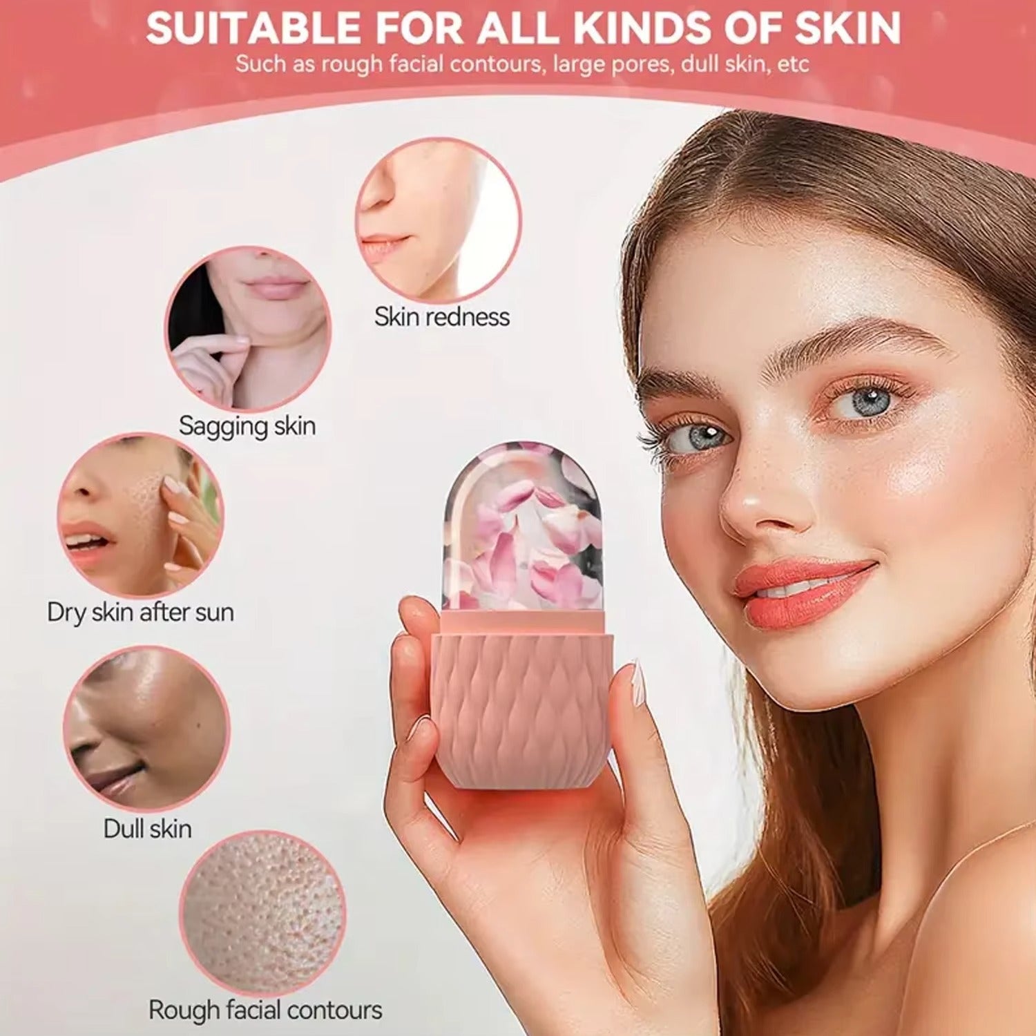 Reusable Ice Face Roller for Skincare