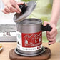 Kitchen Oil Storage Pot with Removable Fine Mesh Strainer