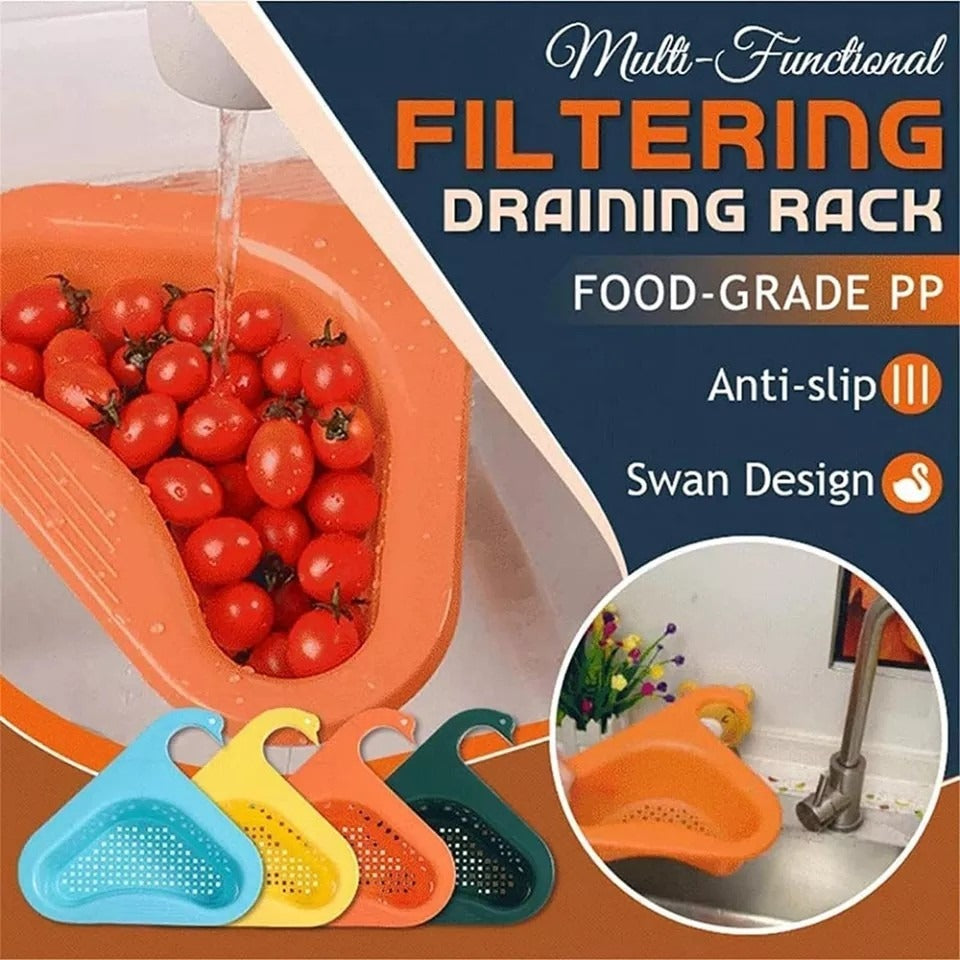 Triangle Kitchen Sink Caddy with Drain Holes