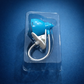 USB Clip-On LED Reading Light with Flexible Neck for Books and Study