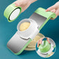 10-in-1 multifunctional vegetable cutter and grater with stainless steel blades for slicing grating shredding vegetables and fruits