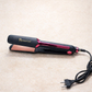Professional ceramic hair straightener with adjustable temperature control