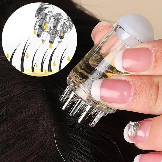 Scalp Hair Oil Applicator Comb for Easy Hair Oiling