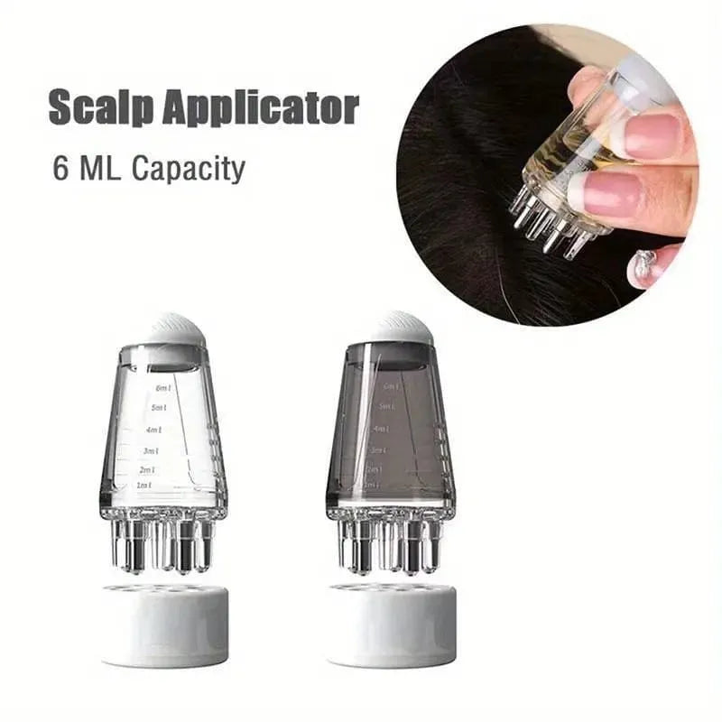 Scalp Massage Applicator for Hair Growth and Nourishment