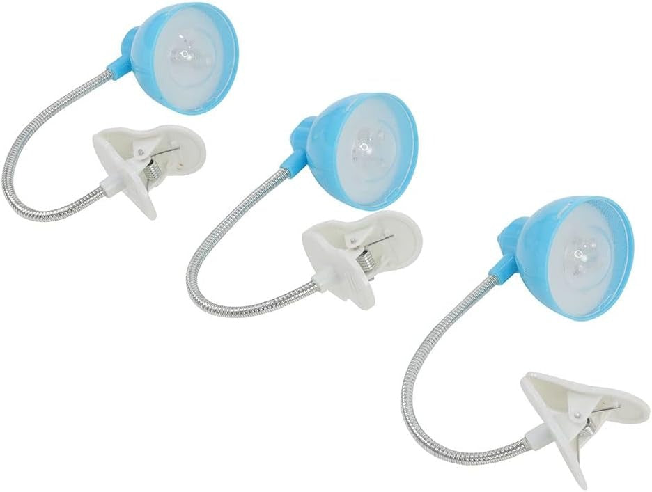 Portable LED Book Lamp with Clip for Night Reading and Study