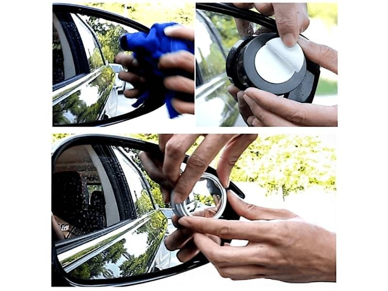 Anti Glare Blind Spot Mirror with Strong Adhesive for Safe Driving