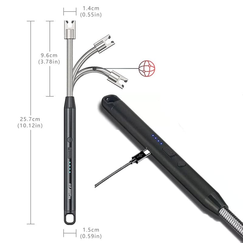 Windproof Plasma USB Lighter