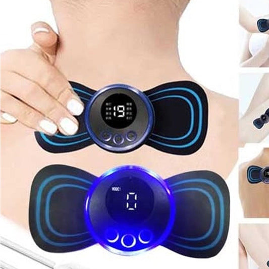 Rechargeable Electric Neck Massager with EMS Technology