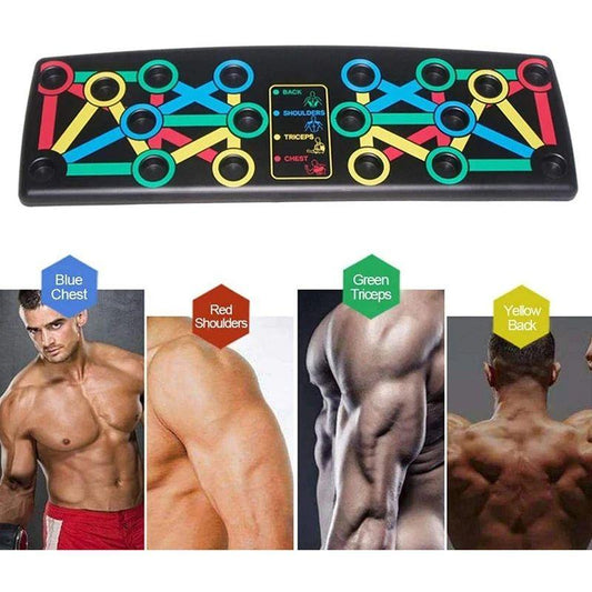 adjustable 9-in-1 push up board home gym exercise equipment
