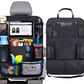 car backseat organizer for travel storage and family trips