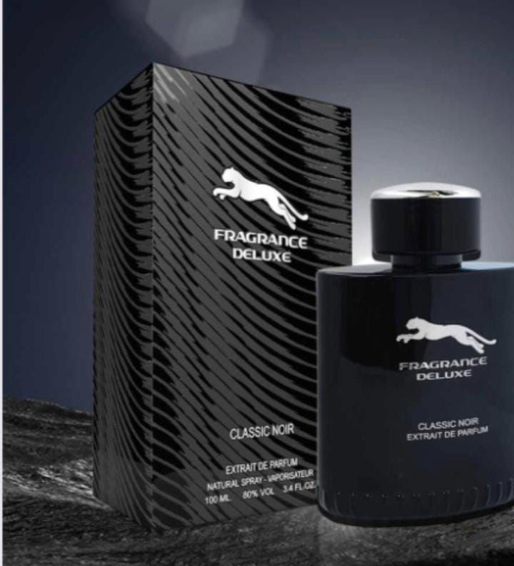 Deluxe Perfume Spray for Men with premium long lasting masculine fragrance in original box.