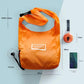 Foldable reusable shopping tote bag storage pouch random color