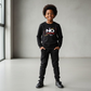 men wearing black hoodie casual fashion outfit
