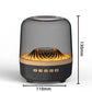 portable Bluetooth speaker with LED night light and compact design