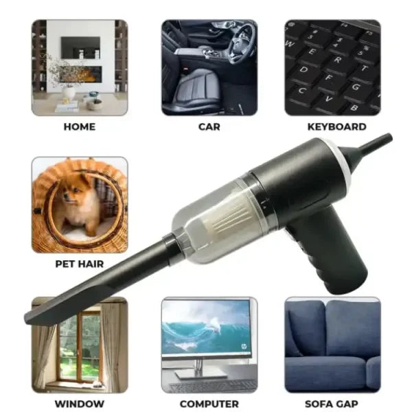 portable electric air duster cleaner for dust and debris removal
