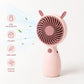 Portable USB rechargeable hand fan random color