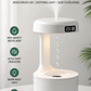 anti-gravity water drop humidifier with LED clock and mist