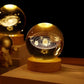 Saturn Crystal Ball USB LED Night Light