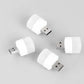 White USB LED Night Light for Bedroom Office and Travel